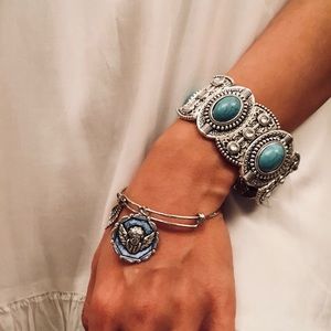 Brand new tibetan silver bracelet